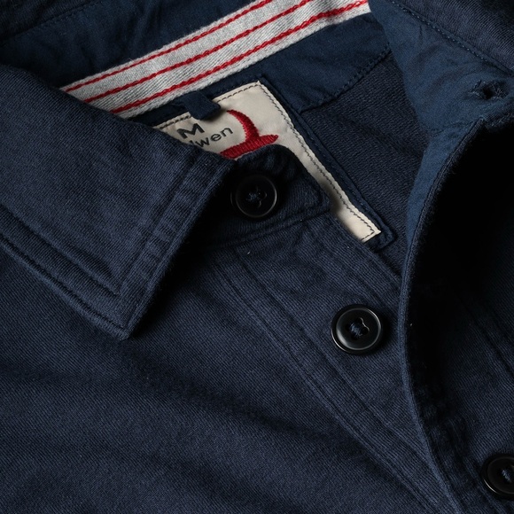 Relwen Dark Navy Mariner Polo - Picture 2 of 3